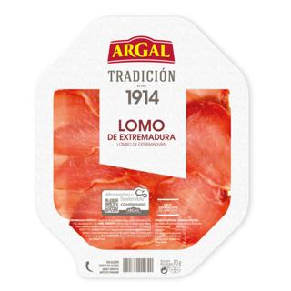 Lomo Argal embuchado plato 70gr