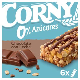 MUESLY CORNY MUESLY 0% CHOCOLATE 6X20G.