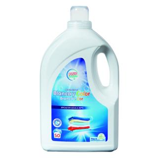 Detergente Plus Max líquido para ropa blanca y de color 50 lavados 3L