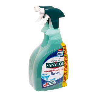 Limpiador Sanytol desinfectante para baños 2udx750ml