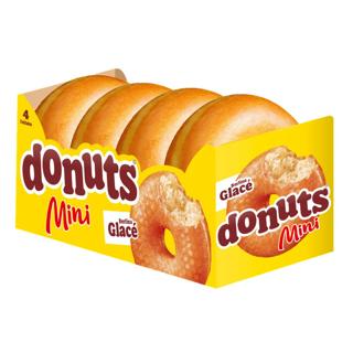 Donuts minis glacé 4ud 160gr