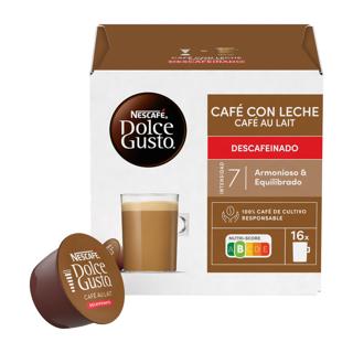 Café Nescafe Dolce Gusto con leche descafeinado 16 Cápsulas