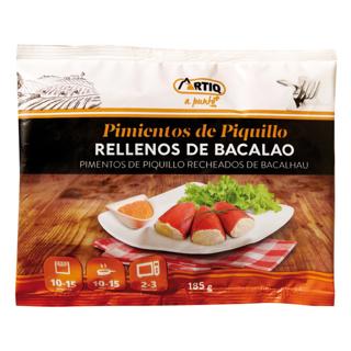 Pimientos Artiq de piquillo relleno de bacalao 185gr