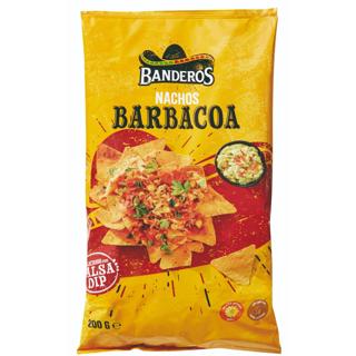 Tortilla Banderos chips barbacoa 200gr