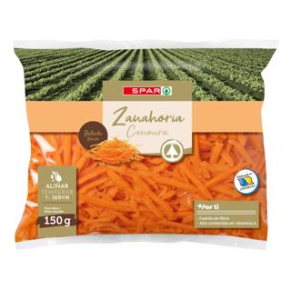 Zanahoria Spar rallada bolsa 150gr