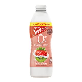 Yogur Sveltesse líquido duo fresa/kiwi alto contenido en proteínas 900gr