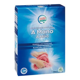 Detergente plus max en polvo a mano 650gr