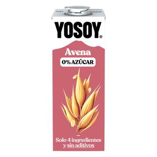 Bebida De Avena Yosoy 0% azúcar 1L