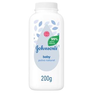 Polvos natural Johnson`s baby 200gr