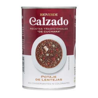 Potaje Calzado de lentejas lata 400gr