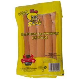 Salchicha frankfurt de pollo 360gr