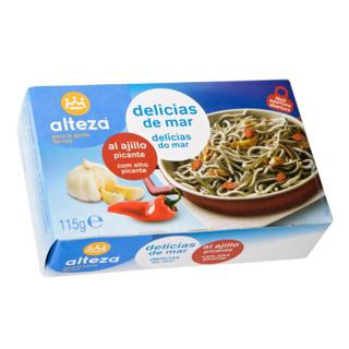 Delicias de mar Alteza al ajillo picante lata 115g