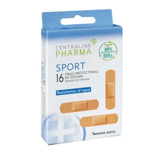 Tiritas Centra Line Pharma protectoras de espuma resistentes al agua tamaño único 16ud