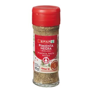 Pimienta Spar negra molida 45gr