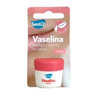 Vaselina Senti2 neutro protege y suaviza los labios tarro 20ml
