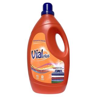 Detergente Vialplus líquido concentrado multicolor 36 lavados 3L