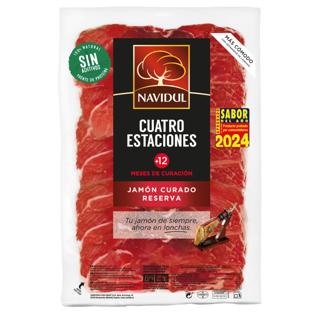 Jamon Navidul curado lonchas 104 g