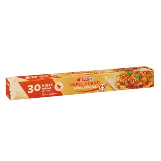 Papel Spar vegetal horno 30 hojas