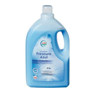 Detergente plus max ropa líquido frescura azul 3l 50 lavados