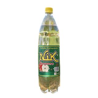 Refresco Nik sabor manzana pet 1,5L