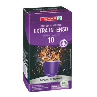 Café Spar extra intenso 20 cápsulas