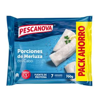 Merluza Pescanova del cabo en porciones 700gr