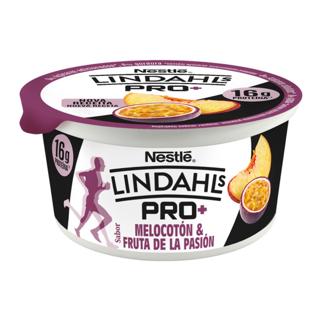 Lindhals pro+ sabor melocotón y maracuyá 160gr