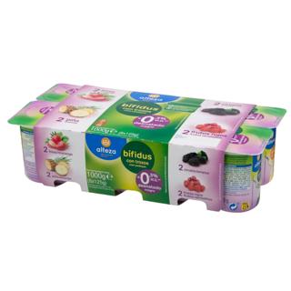 Bífidus Alteza desnatado con trozos de fruta 8x125gr