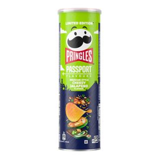 Papas Pringles passport cheesy jalapeño estilo mexicano 165gr