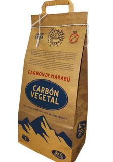 Carbón vegetal de marabú saco 3kg