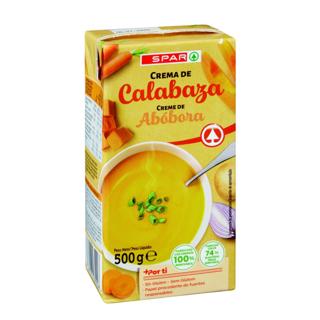Crema Spar de calabaza brik 500gr
