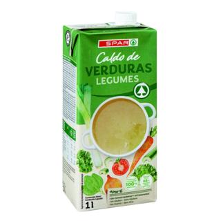Caldo Spar de verdura tapón rosca brik 1L