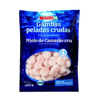 Gambas Spar peladas crudas 110/140 200gr