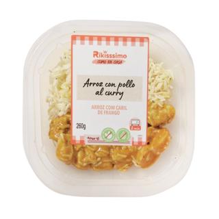 Arroz Rikisssimo con pollo al curry 260gr