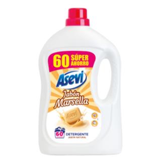 Detergente Asevi marsella formato ahorro 60 lavados