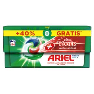 Detergente Ariel extra poder quitamanchas 27 Cápsulas