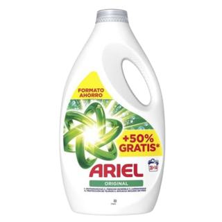Detergente Ariel líquido original 28+14 Lavados 2,1L