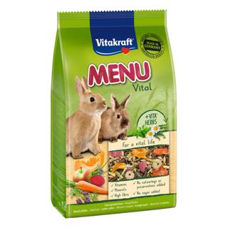 Alimento para conejos Vitakraft menú vital 1kg