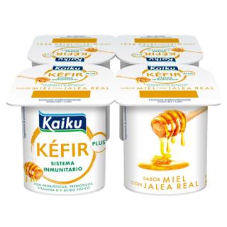 Kéfir kaiku jalea real-miel 4x125gr