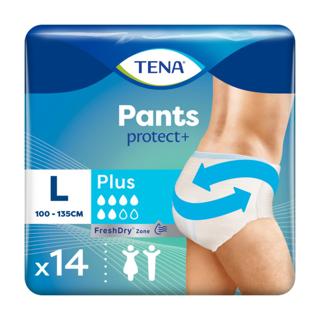 Pants Tena Incontinencia protect+ plus unisex talla L 14ud