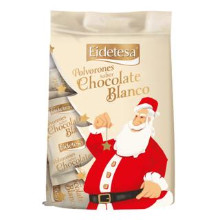 Polvorones Eidetesa chocolate blanco 400gr
