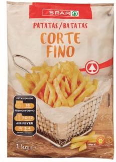 Papas Spar corte fino 1kg