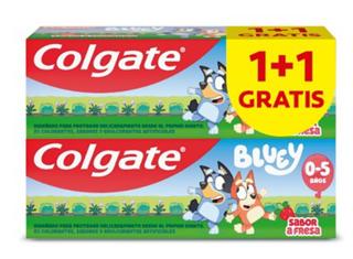 Dentífrico Colgate kids bluey 2x50ml