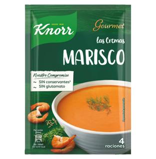 Crema knorr gourmet de marisco deshidratado 72gr