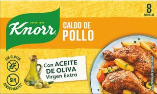 Caldo Knorr de pollo 8 pastillas