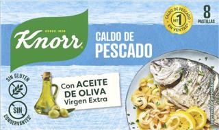 Caldo Knorr de pescado 8 pastillas