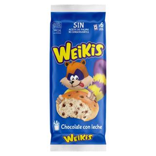 Weikis La Bella Easo chocolate con leche 250gr
