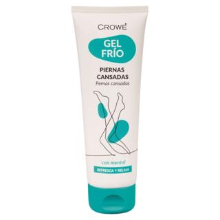 Gel Crowe frío para piernas cansadas de mentol 125ml