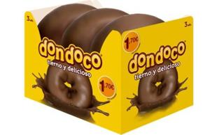Rosquillas Dondoco de chocolate 3UD