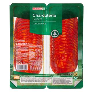 Chorizo Spar extra 2x90gr